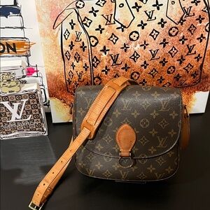 Louis Vuitton Saint Cloud GM Monogram Crossbody Bag